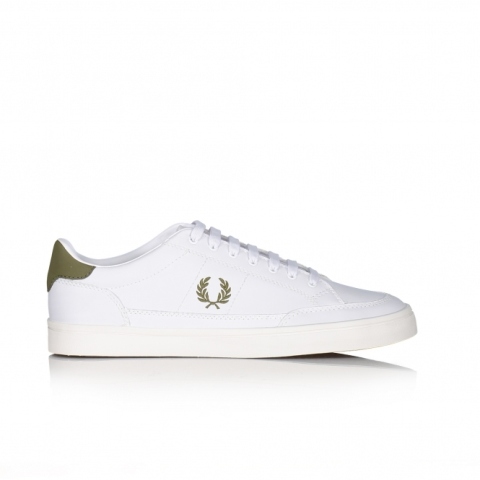 DEPORTIVO FRED PERRY DEUDE LEATHER WHITE