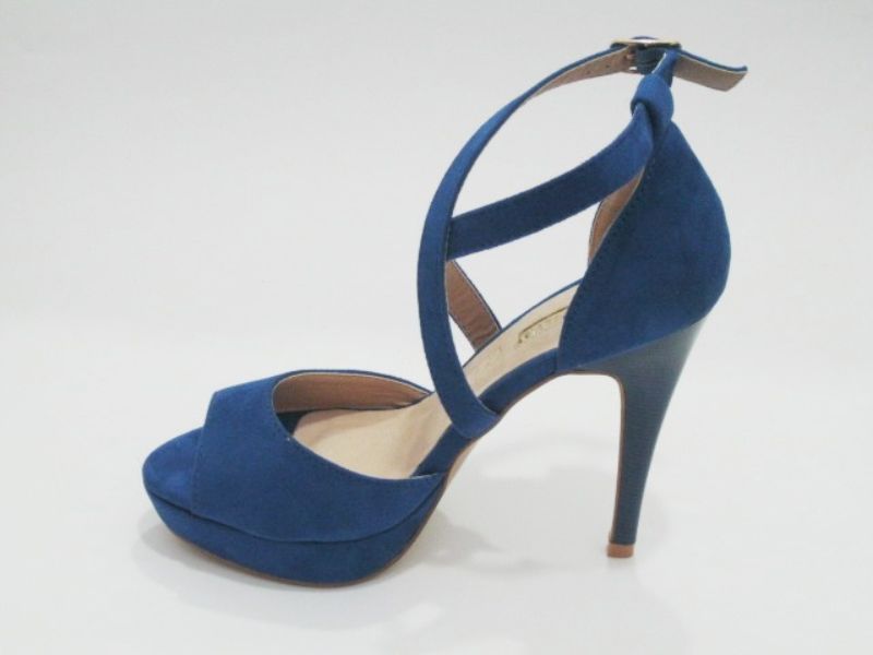 SANDALIA SILVA AZUL | Mayka Moda tienda online