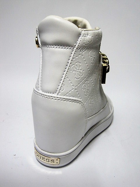 DEPORTIVO CUÑA GUESS BLANCO | Mayka Moda tienda online