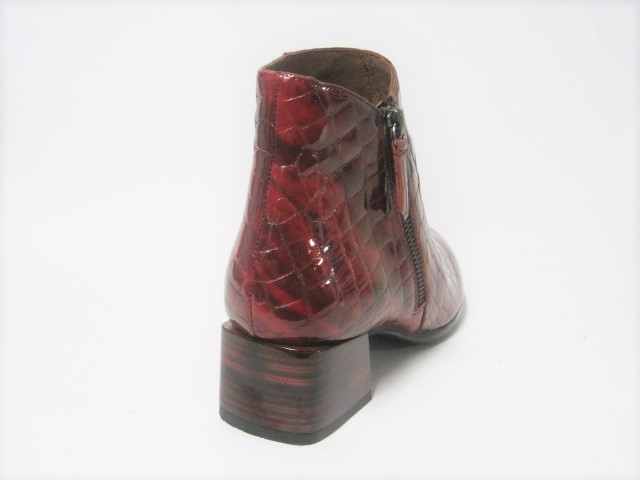 BOTIN CHAROL COCO HISPANITAS ROJO | Mayka Moda tienda online