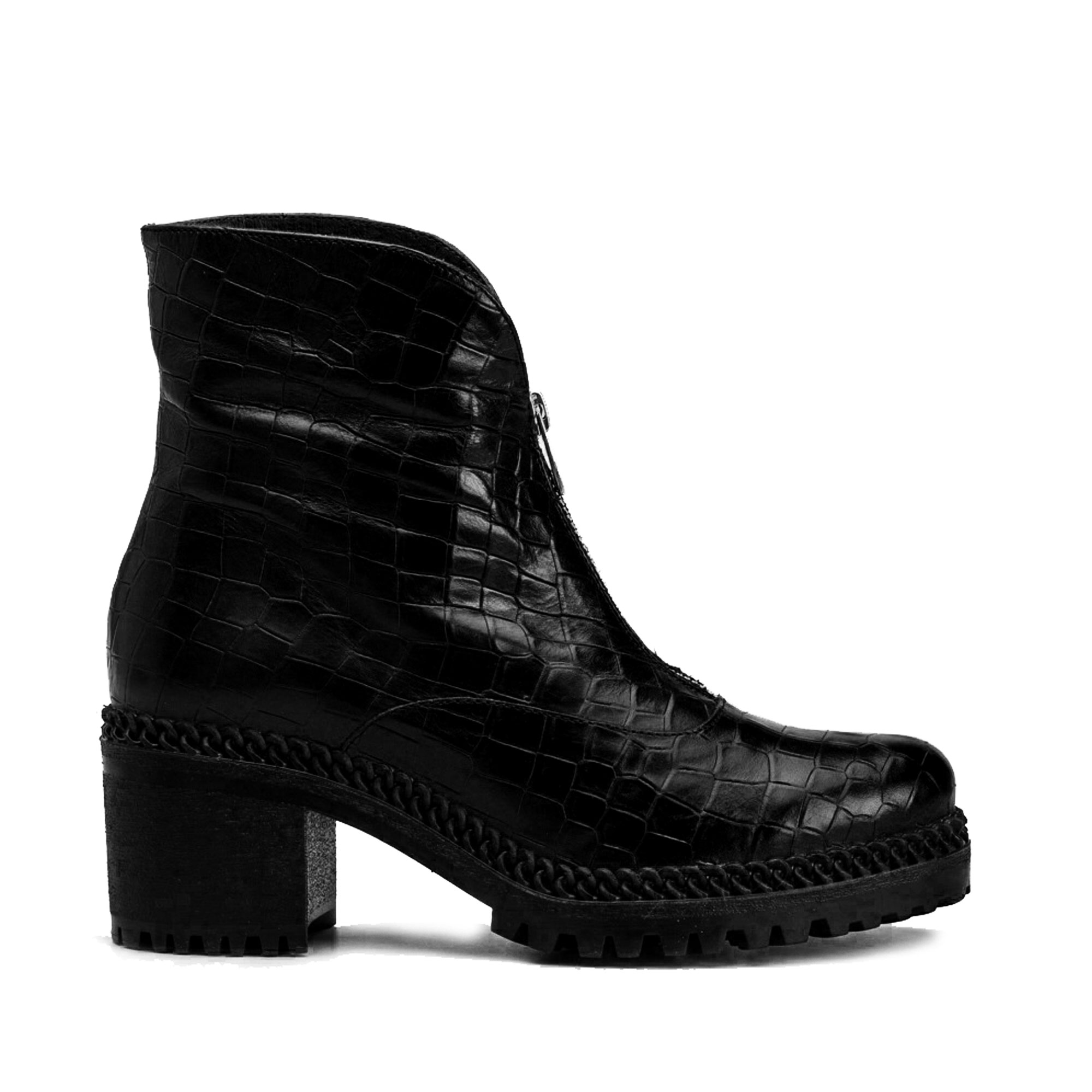 BOTIN TACON WONDERS COCO NEGRO | Mayka Moda tienda online