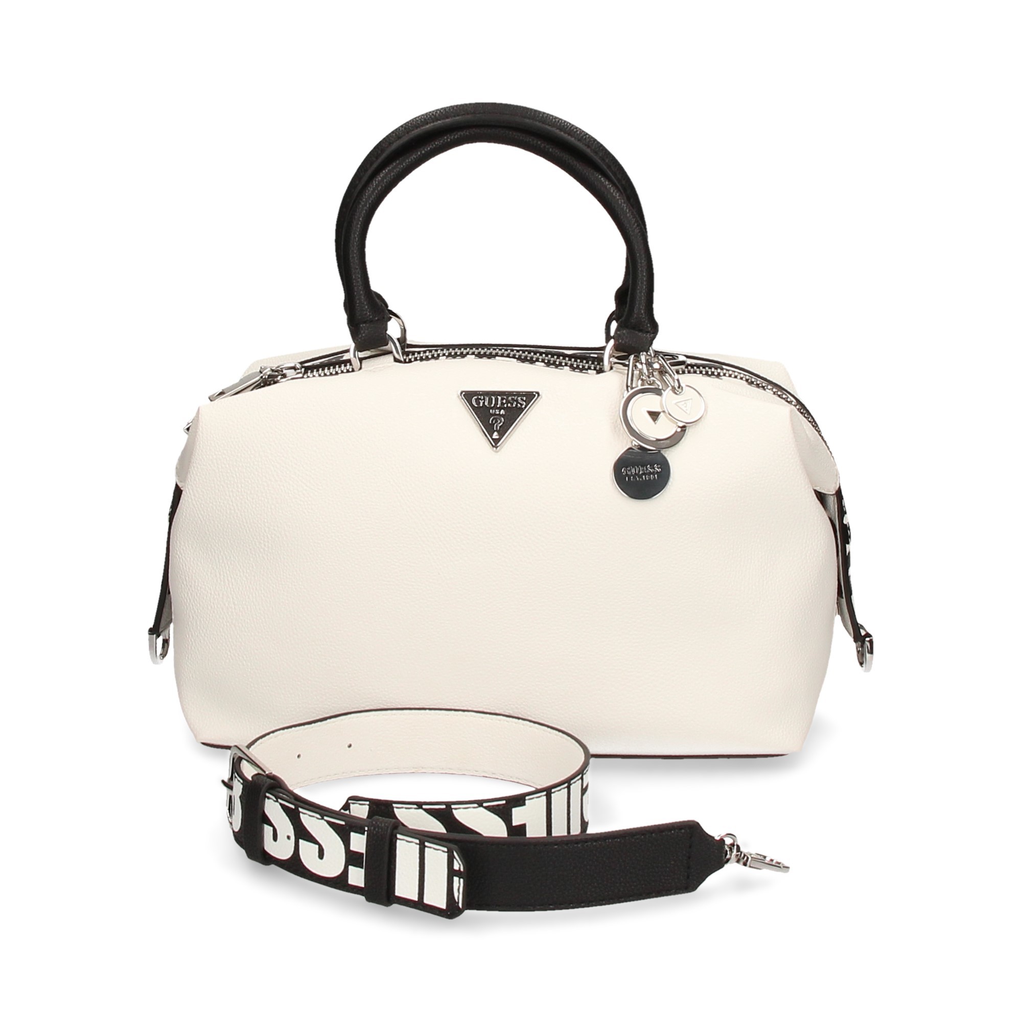 BOLSO GUESS NARITA SOHO BLANCO | Mayka tienda online