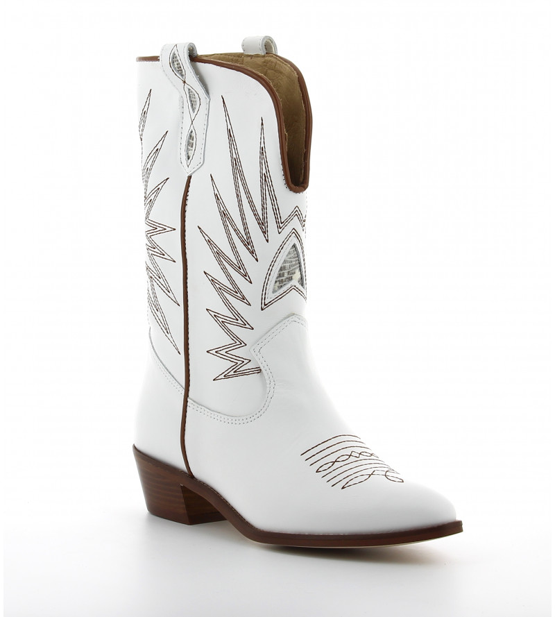 BOTA CAMPERA ALPE BLANCO | Mayka Moda tienda online