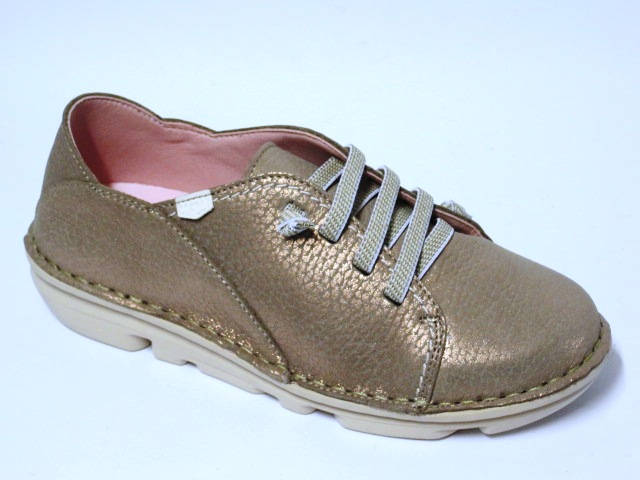 ZAPATO CORDON ELASTICO ON FOOT TAUPE