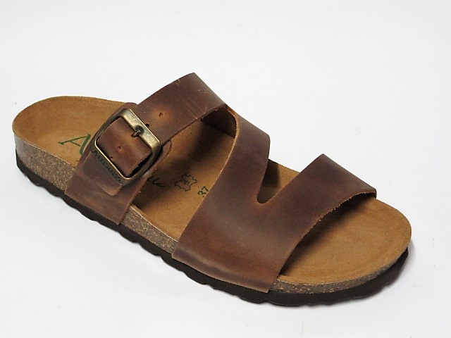 SANDALIA BIO AUTENTI SPRINTE.MARRON | Mayka Moda tienda online