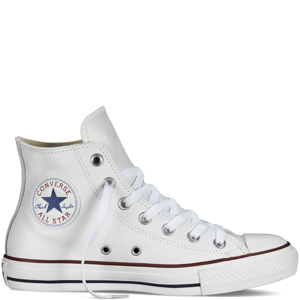 BOTIN CONVERSE PIEL BLANCO