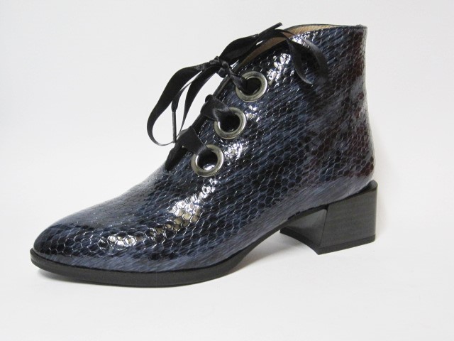 BOTIN CORDON LAZO HISPANITAS MARINO | Mayka Moda tienda online