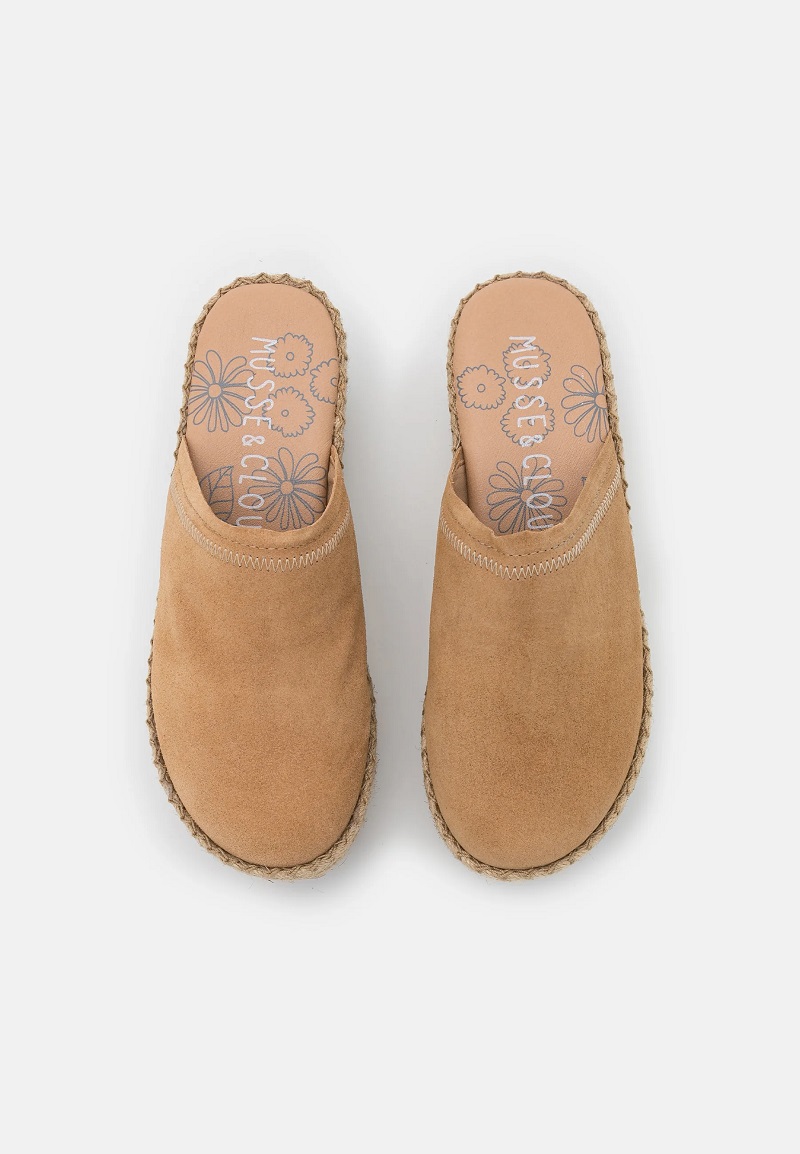ZUECO PLATAFORMA CUERDA MUSSE \u0026 CLOUD CAMEL | Mayka Moda tienda online
