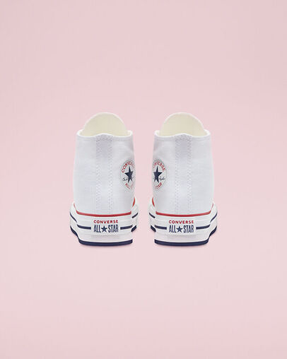 BOTIN PLATAFORMA CONVERSE BLANCO | Mayka Moda tienda online