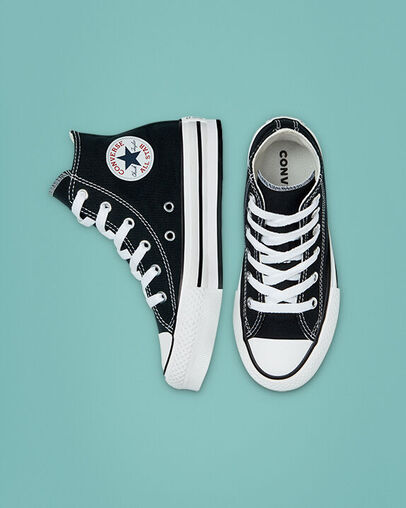 BOTIN PLATAFORMA CONVERSE NEGRO | Mayka Moda tienda online