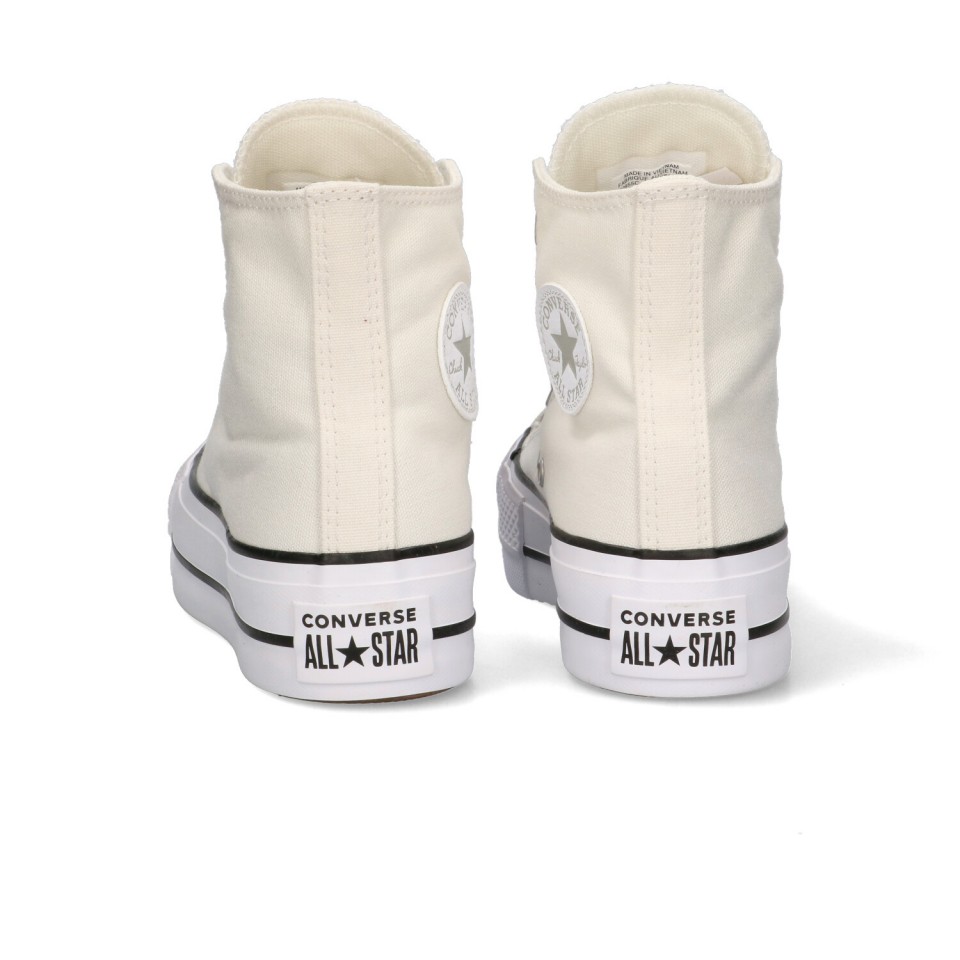 rescate mecánico ancla BOTIN PLATAFORMA CTAS LIFT HI CONVERSE BLANCO ROTO | Mayka Moda tienda  online