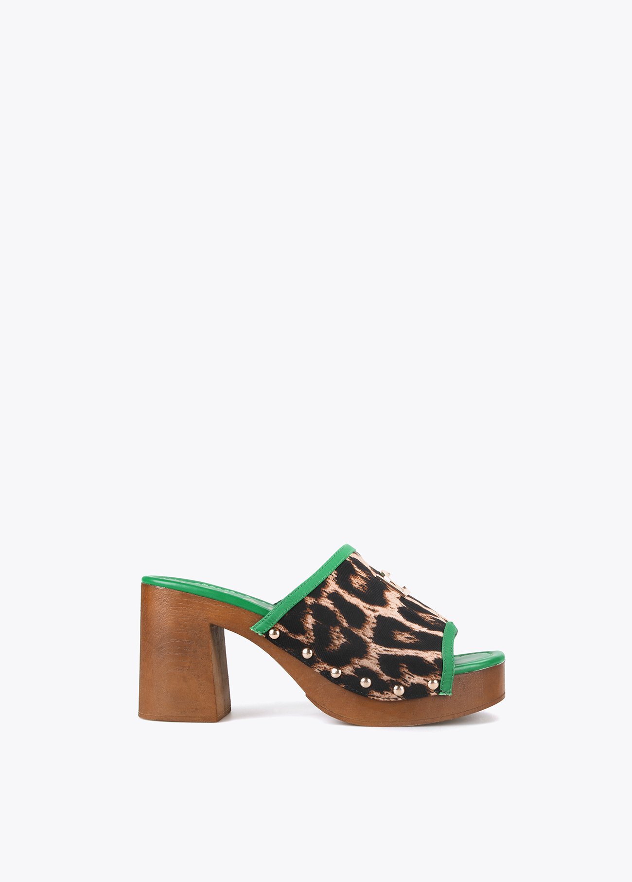 SANDALIA ZUECO LEOPARDO 