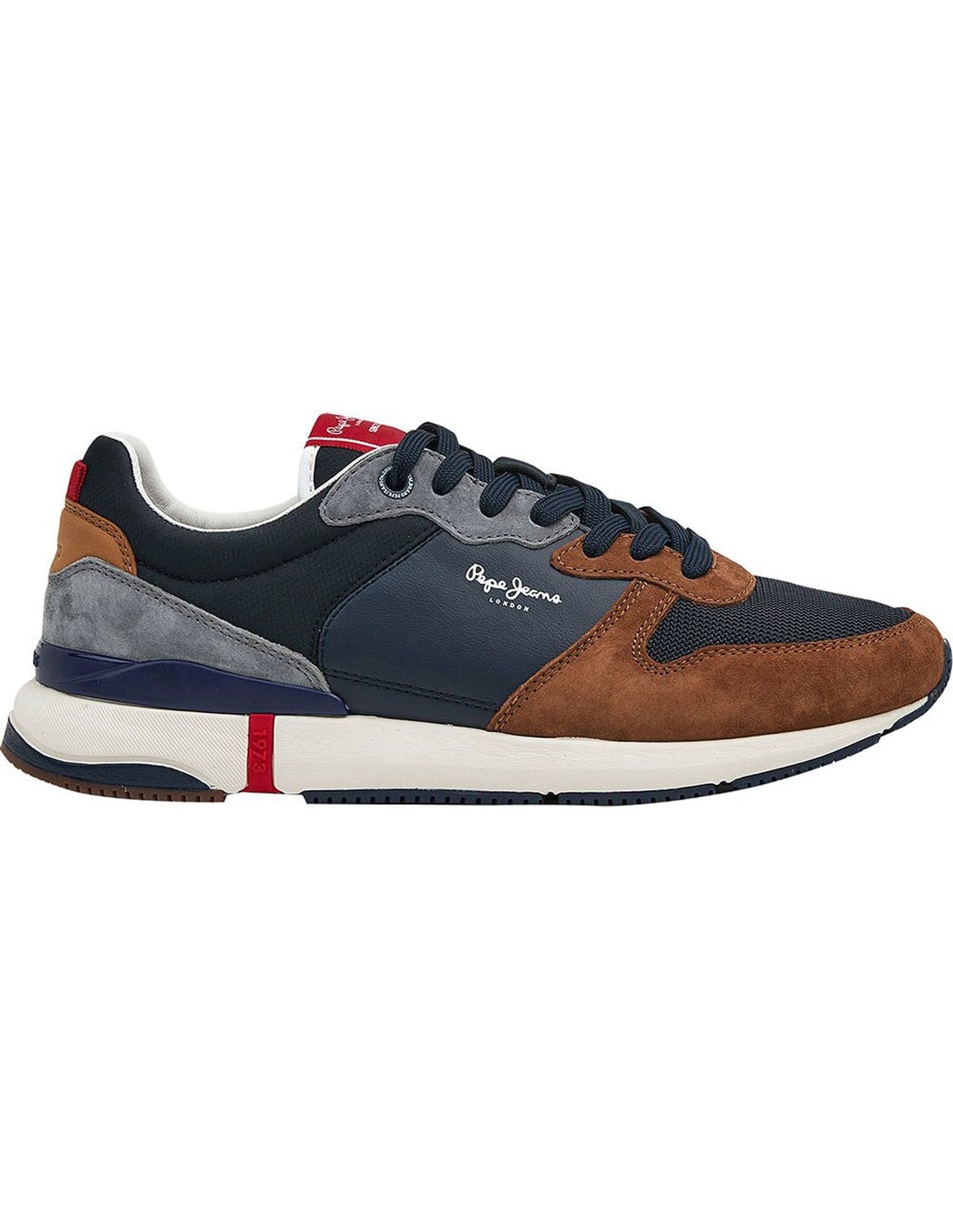 ZAPATILLA DEPORTIVA PEPE JEANS COÑAC