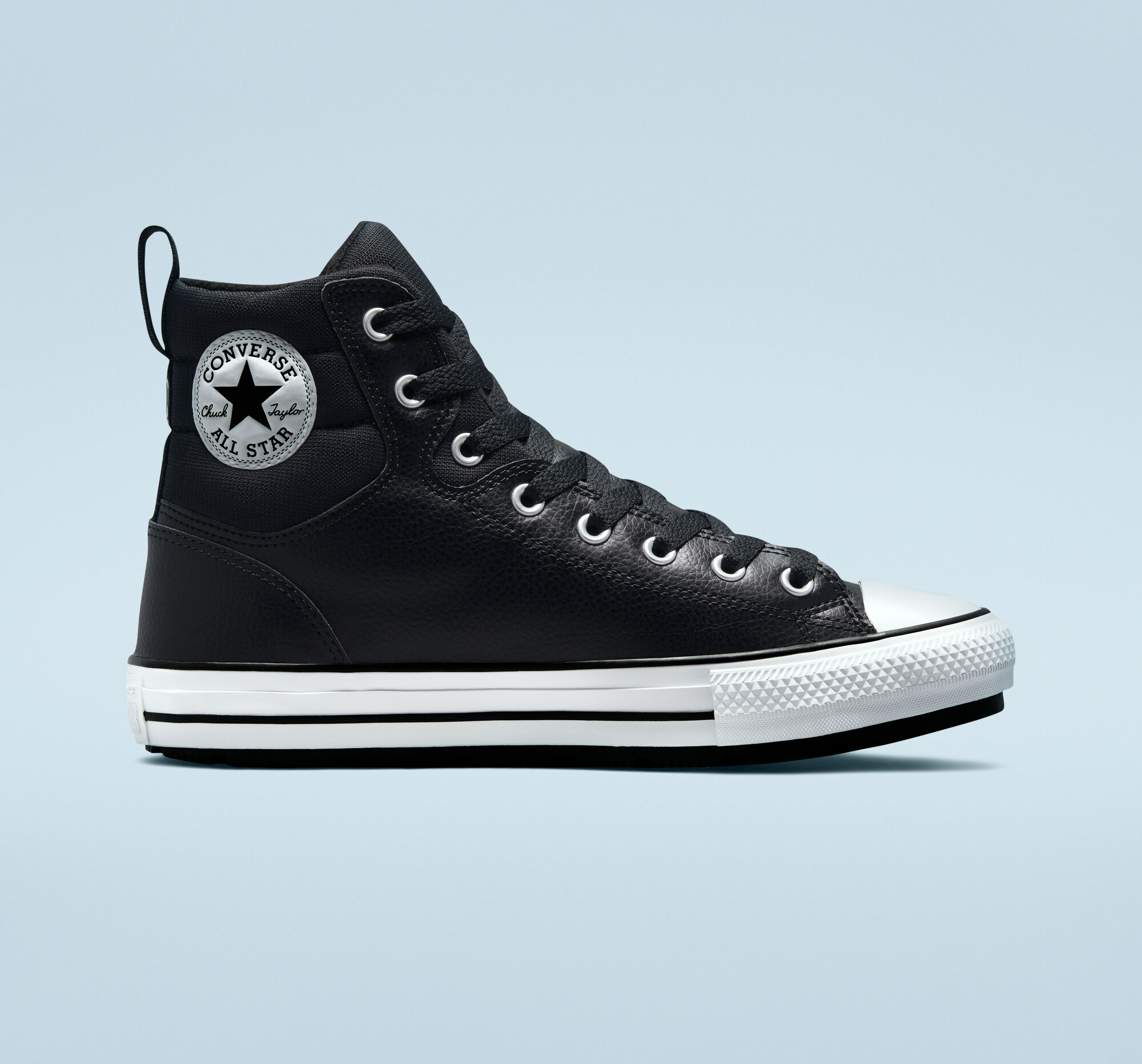 BOTIN PIEL CONVERSE NEGRO | Mayka Moda