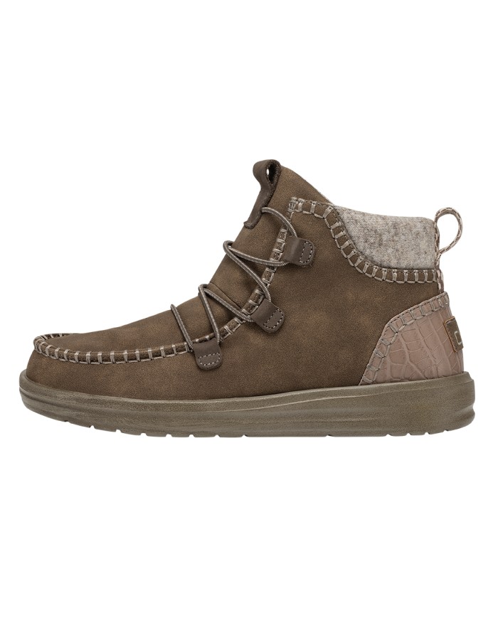 BOTIN ELOISE RECYCLED DUSTY DUDE MARRON