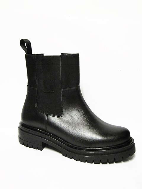 BOTIN CON ELASTICOS MAYKA NEGRO