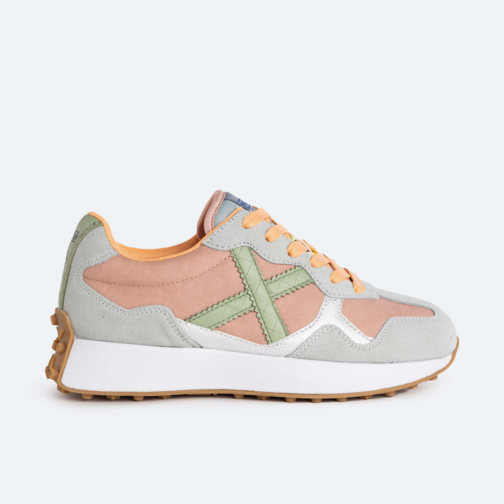 ZAPATILLA DEPORTIVA MUNICH SALMON/GRIS