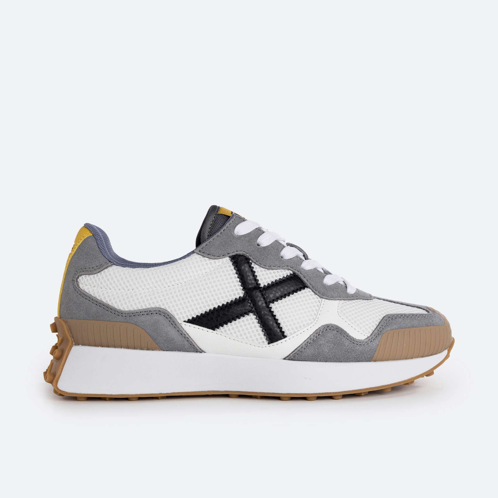 ZAPATILLA DEPORTIVA MUNICH GRIS/BLANCO