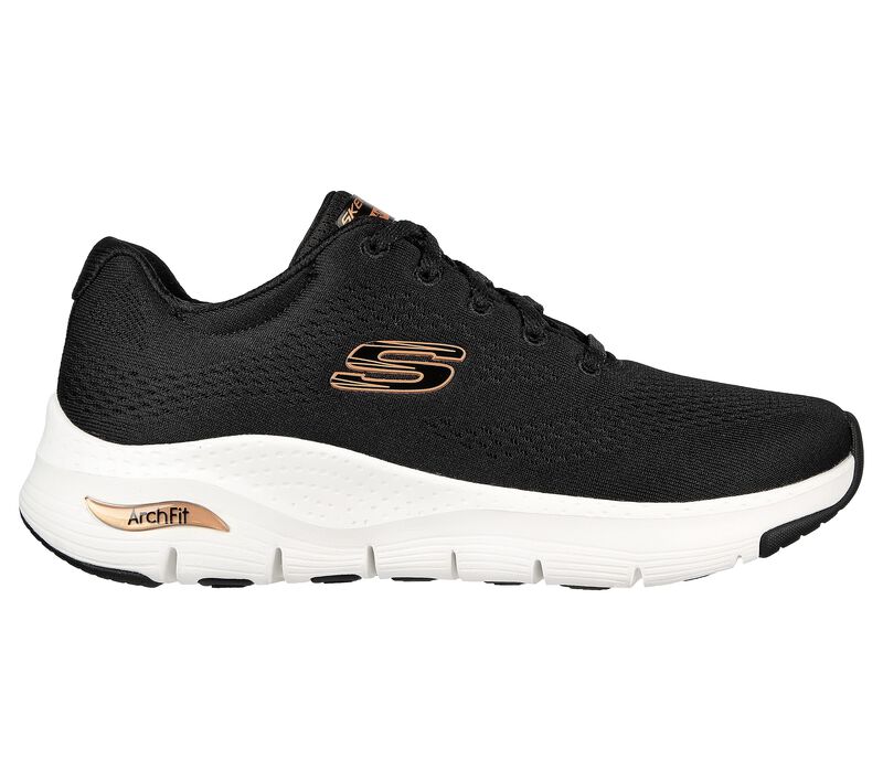 DEPORTIVO ARCHFIT SKECHERS NEGRO