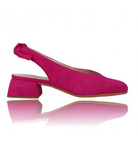 ZAPATO DESTALONADO WONDERS FUXIA