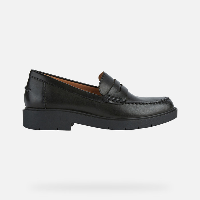 MOCASIN GEOX NEGRO
