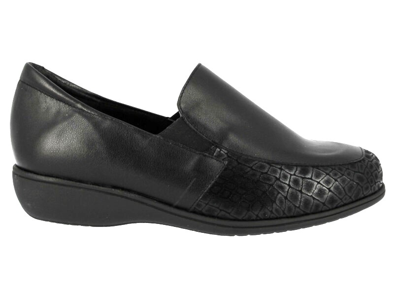 MOCASIN DOCTOR CUTILLAS NEGRO