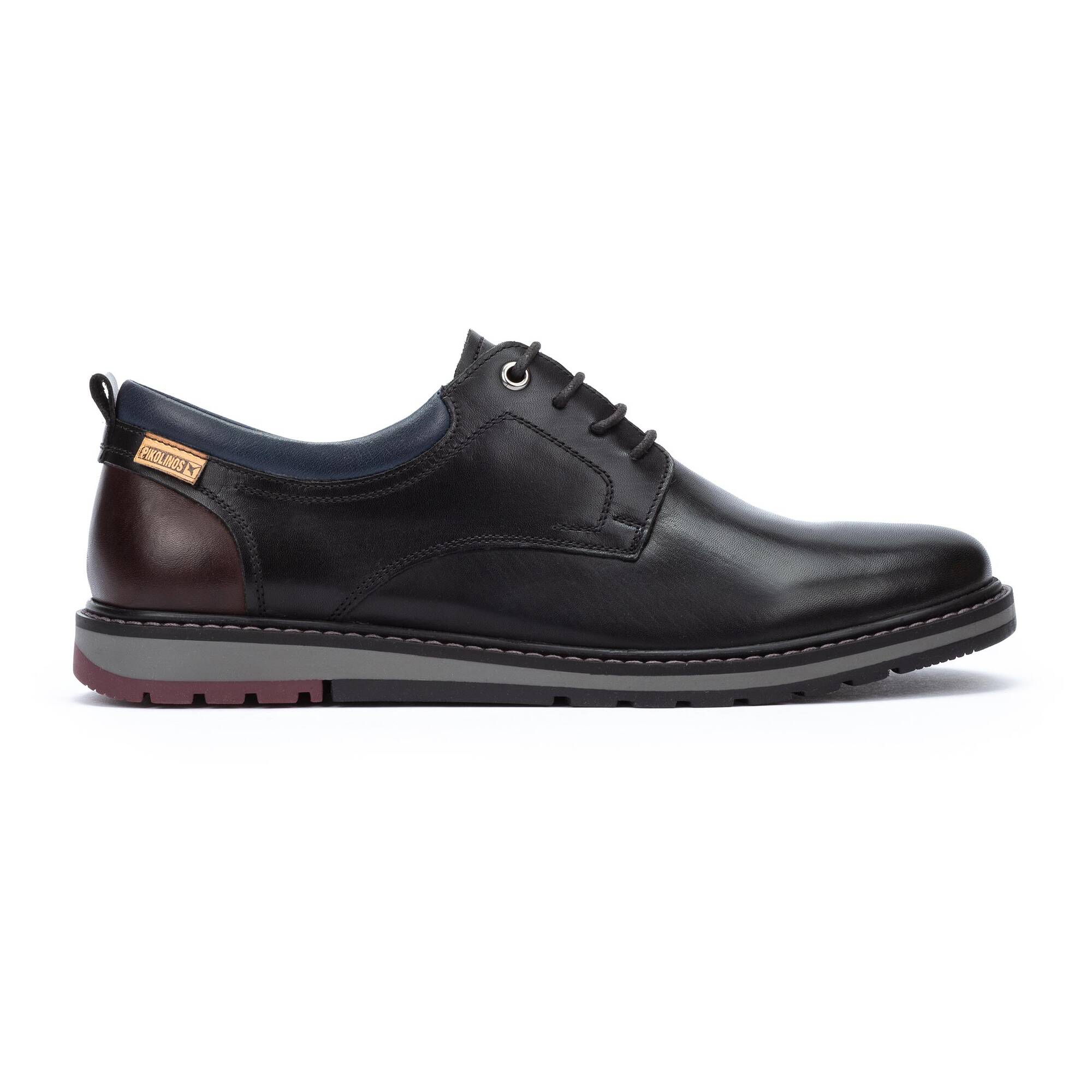 ZAPATO CORDON BERNA PIKOLINOS NEGRO