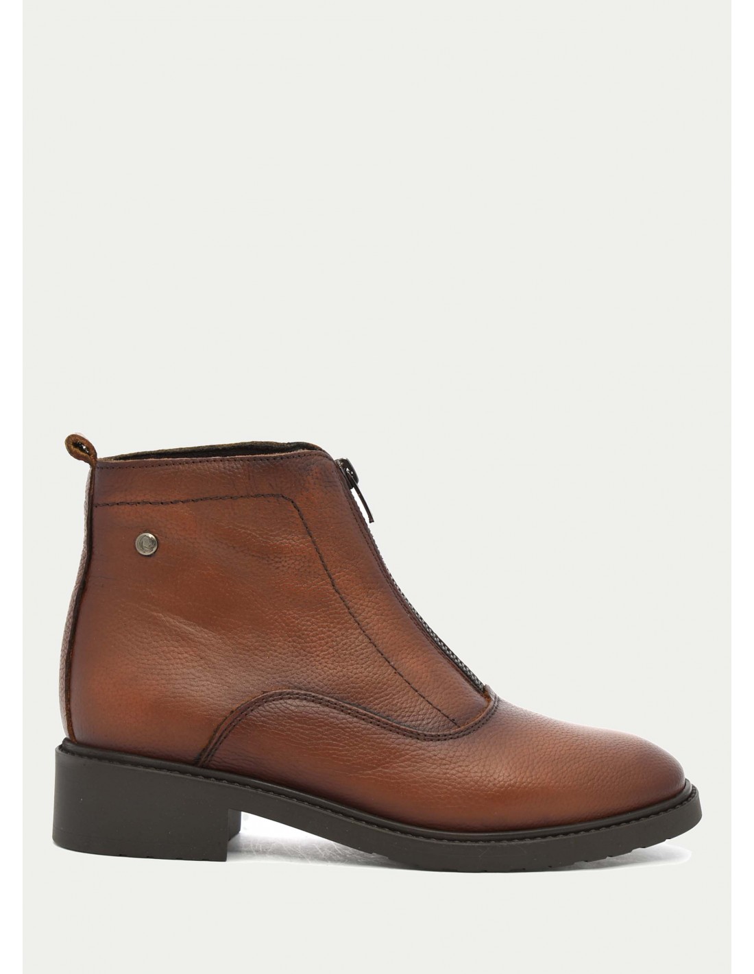 BOTIN TAPA BAJA KAOLA CUERO