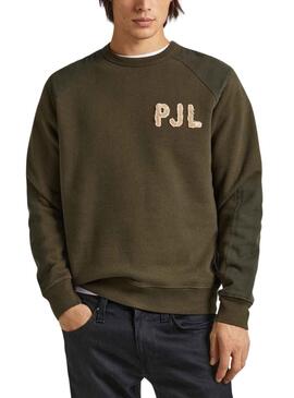 SUDADERA PEPE JEANS RICHARD VERDE MILITAR