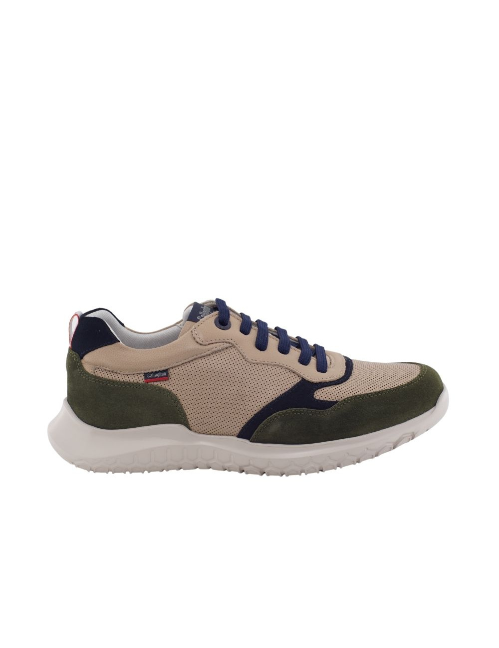 ZAPATO SPORT CORDONES CALLAGHAN KAKI-PIEDRA