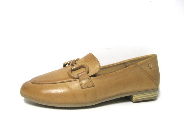 MOCASIN  CARMELA PIEL CAMEL