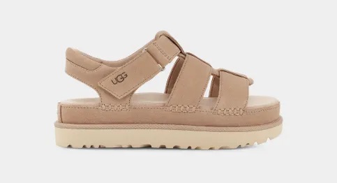 SANDALIA GOLDENSTAR  STRAP UGG BEIG