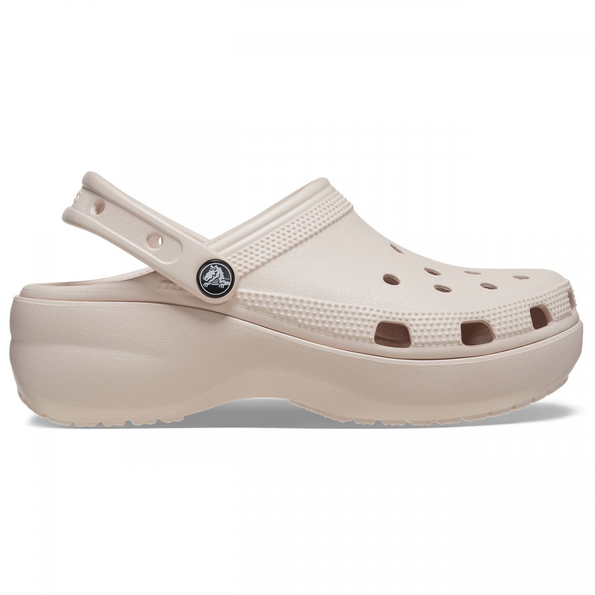 ZUECO CLASSIC PLATFORM CLOG CROCS ROSA