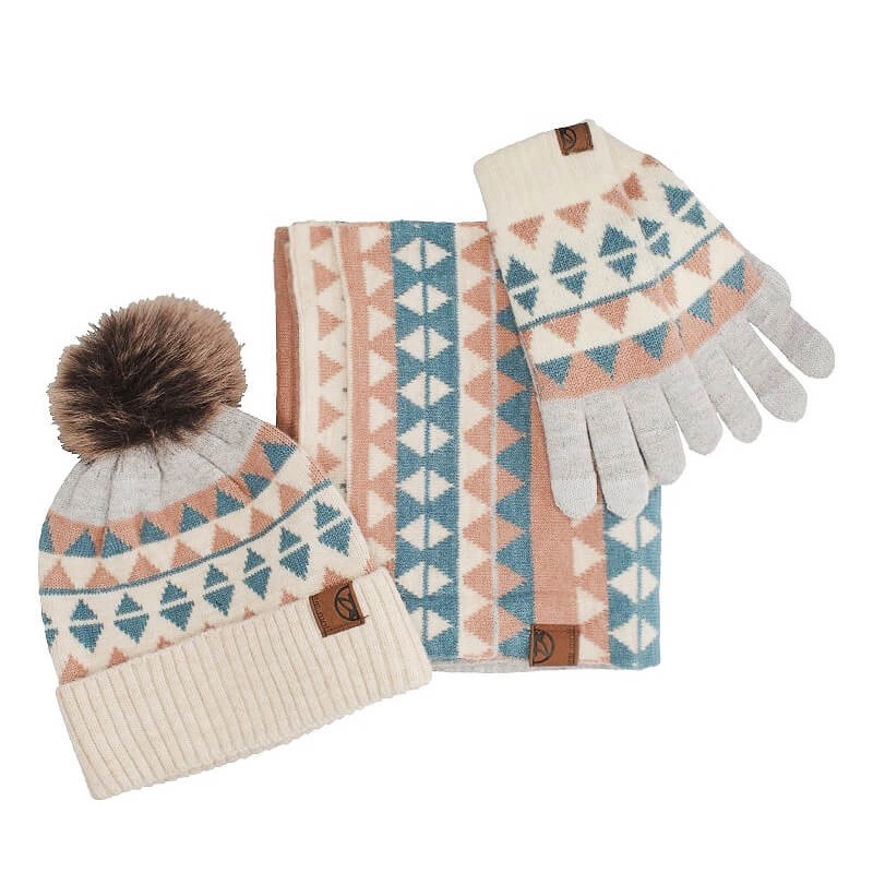 PACK BUFANDA, GORRO Y GUANTES PEPE MOLL SAND