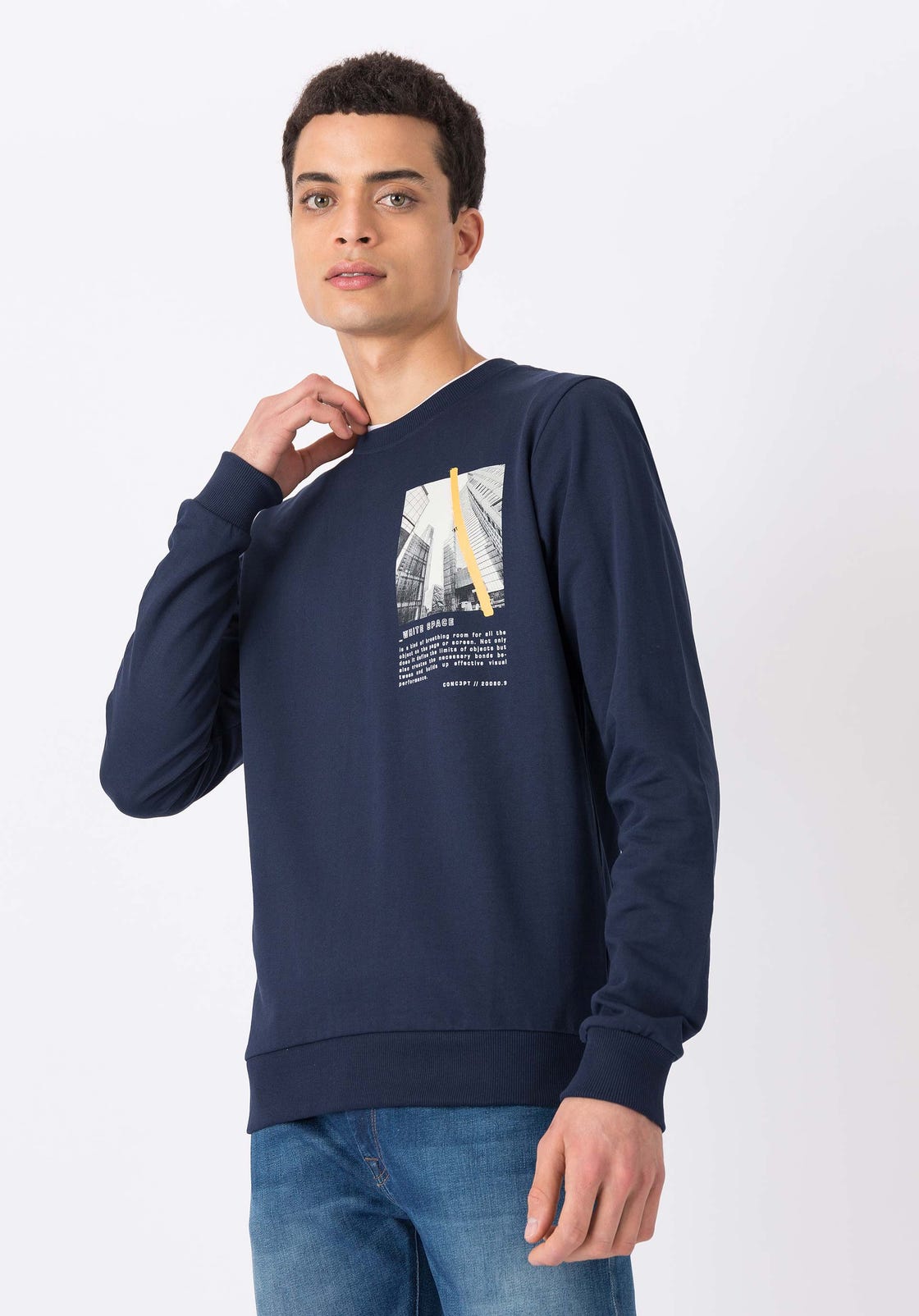 Producto SUDADERA TIFFOSI KARIBOU MARINO