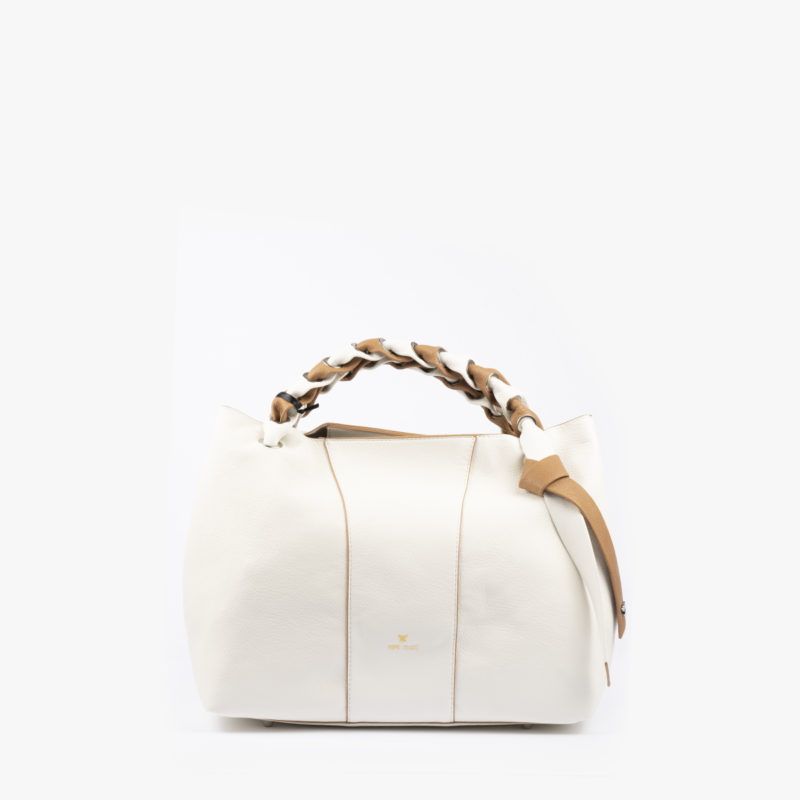 Producto BOLSO PEPE MOLL BLANCO/TAUPE