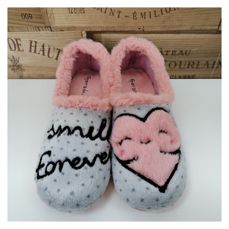 Producto ZAPATILLA CERRADA GARZÓN GRIS PERLA