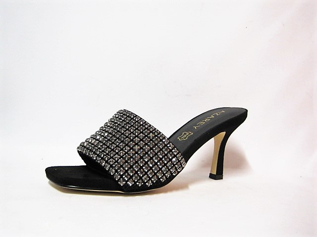 Producto SANDALIA  TACON PALA PEDRERIA AZAREY NEGRO