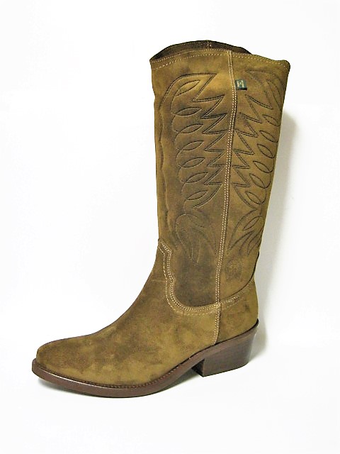 Producto CAMPERA CON DIBUJOS TACON MEDIO DAKOTA BOOTS MARRON