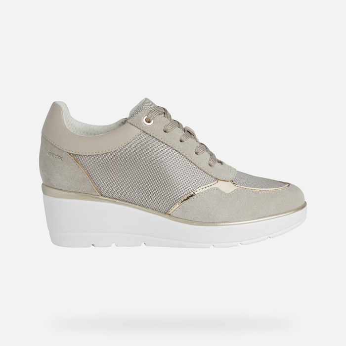 Producto DEPORTIVO CUÑA GEOX TAUPE/BEIG
