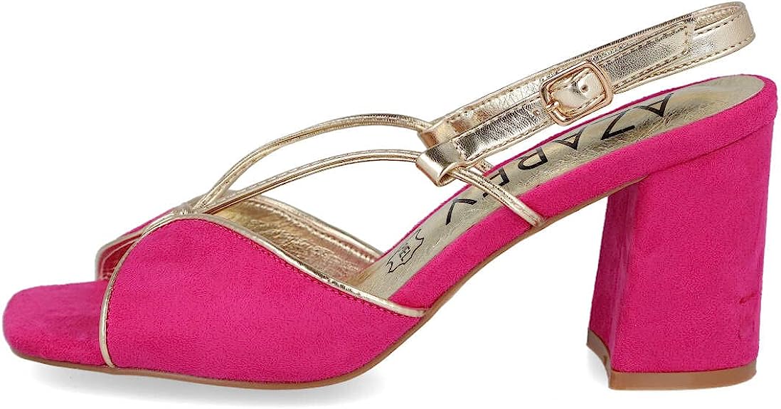 Producto SANDALIA TACON AZAREY BOUGAINVILLA