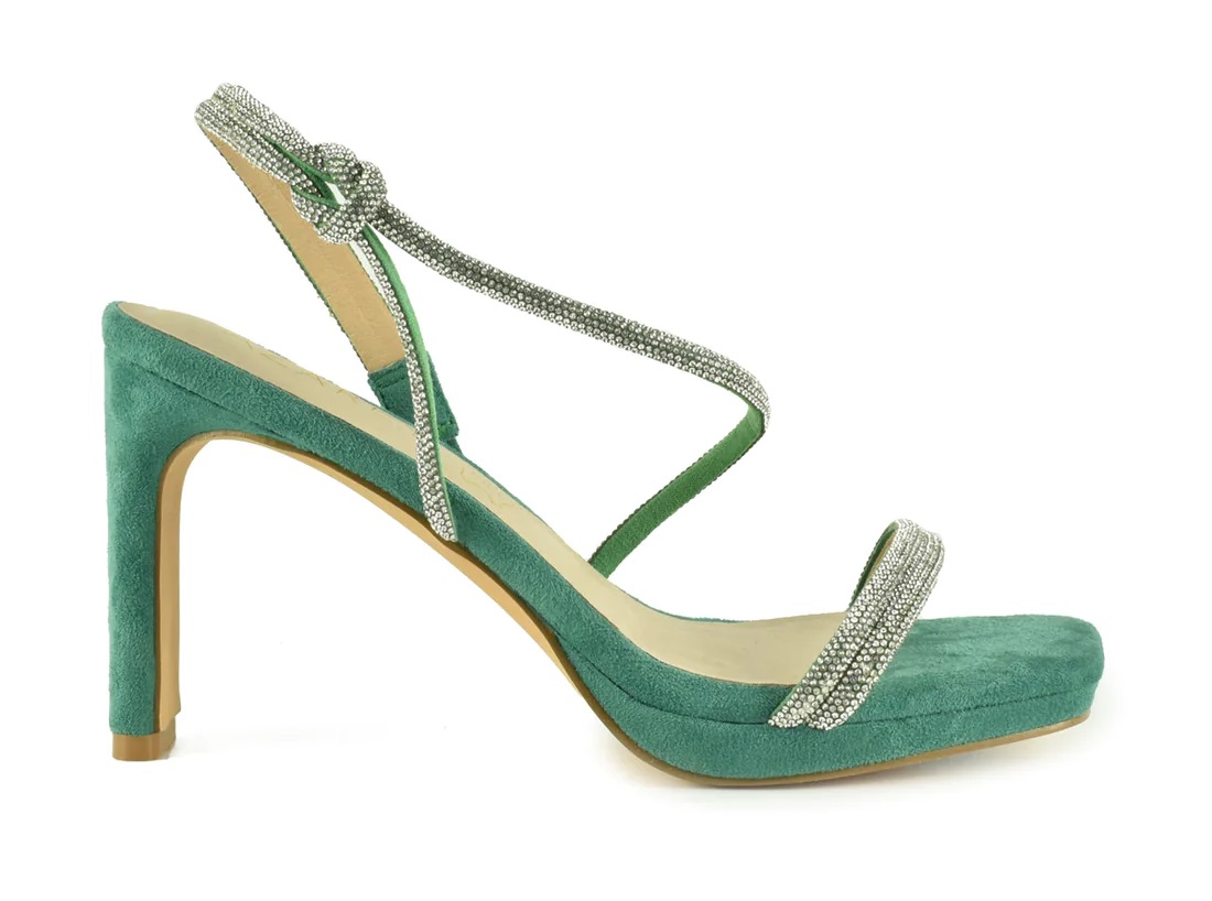 Producto SANDALIA TACON AZAREY VERDE