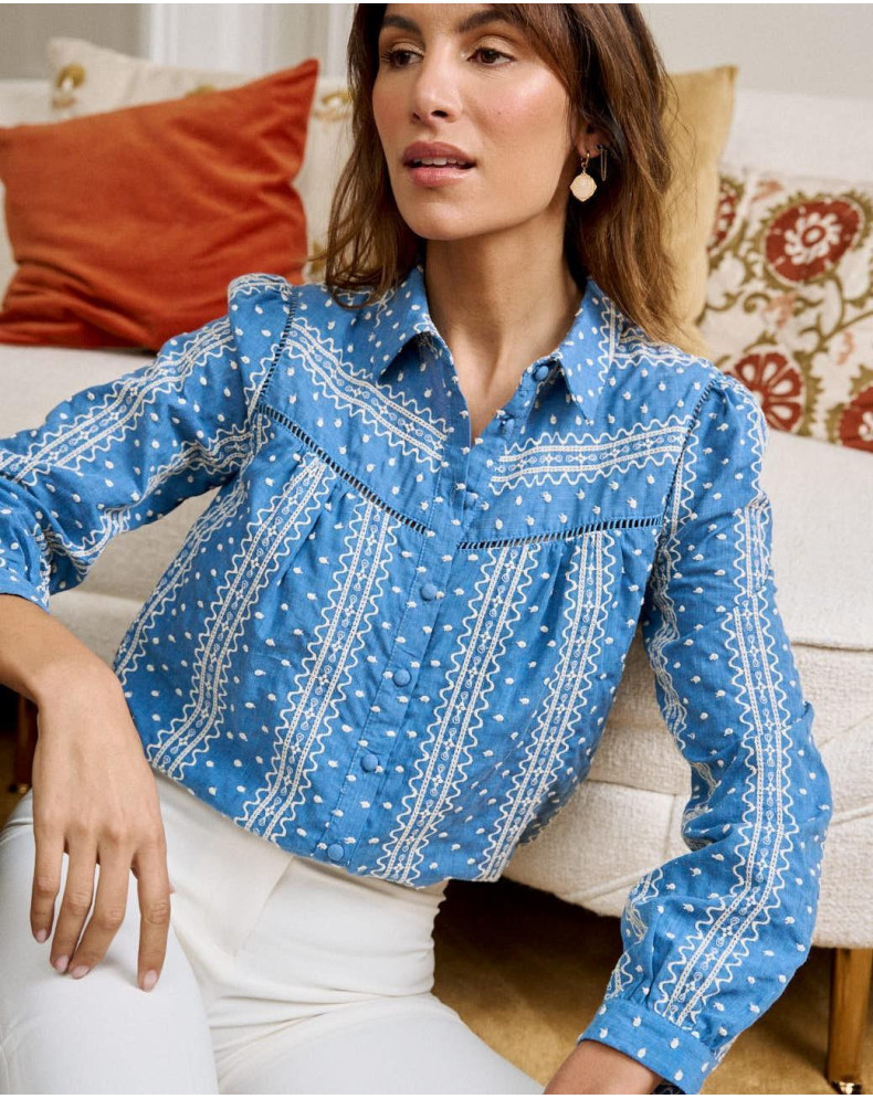 Producto BLUSA POLÍN ET MOI UXÍA DENIM 