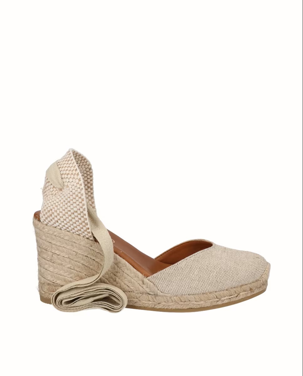 Producto ALPARGATA CITAS  VIGUERA LINO NATURAL