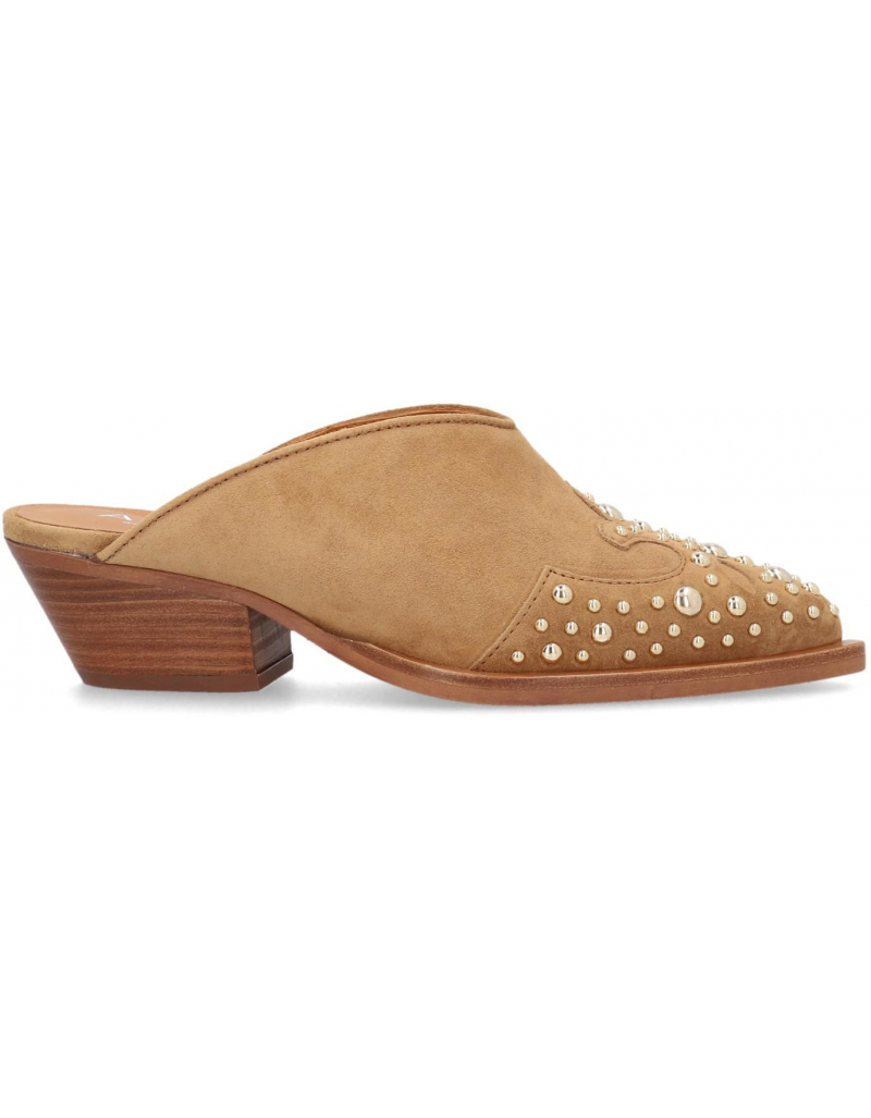 Producto ZUECO CAMPERO ABALORIOS ALPE CUERO