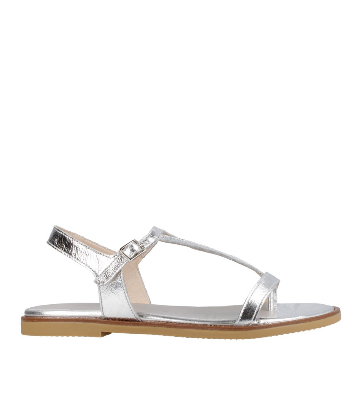 Producto SANDALIA PLANA WONDERS PLATA