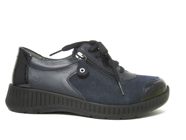 Producto ZAPATO CORDON Y CREMALLERA SUAVE MARINO