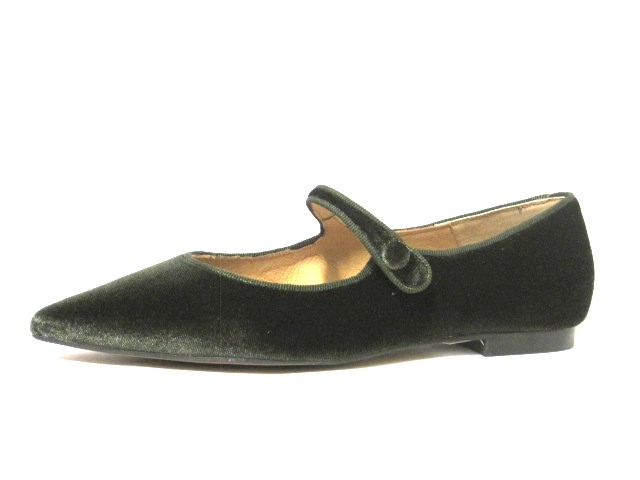 Producto BAILARINA PULSERA OLIVIA BROWN VELVET VERDE