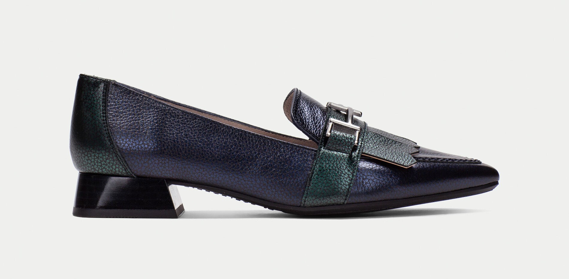 Producto ZAPATO TACON BAJO HISPANITAS MARINO