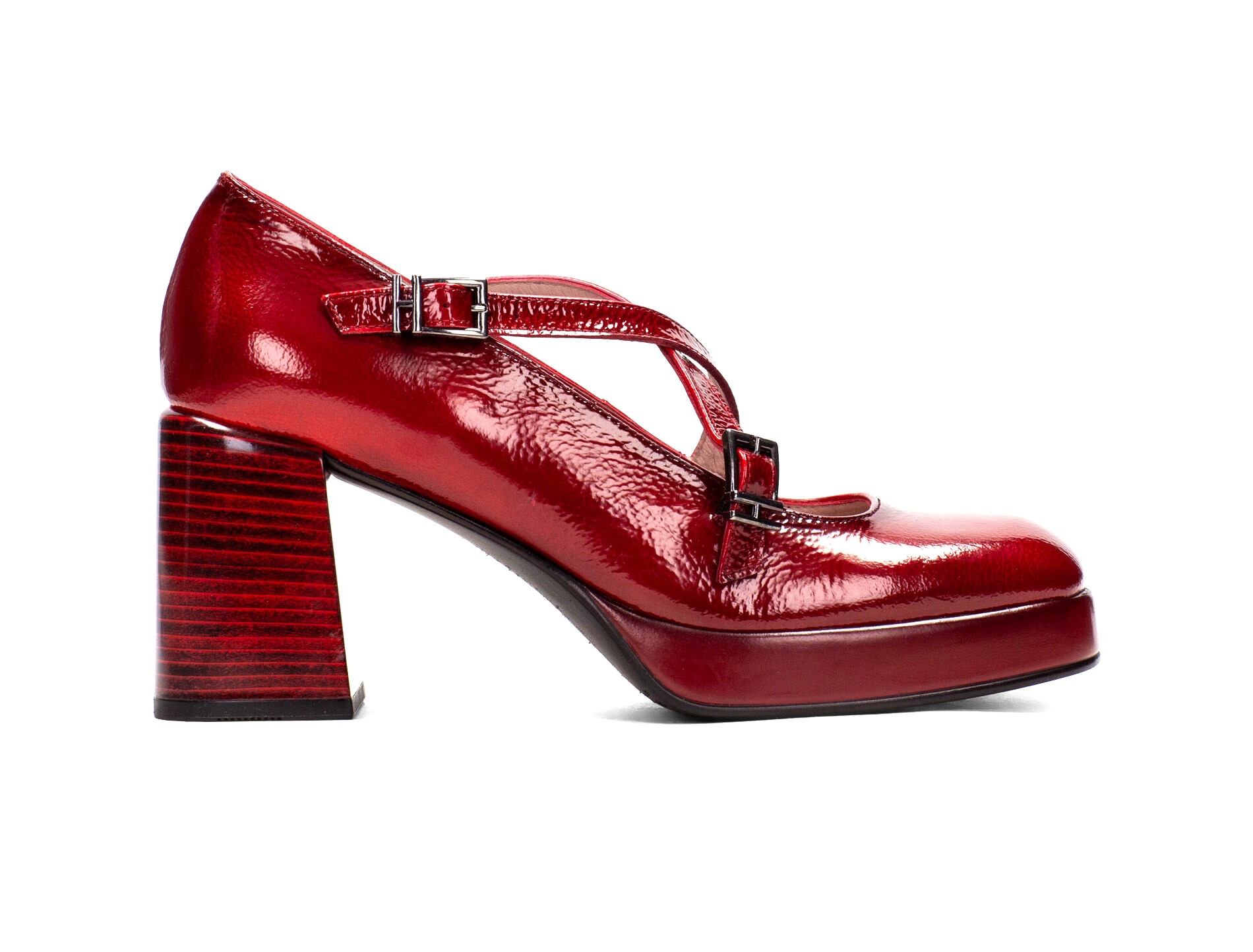 Producto ZAPATO PLAT. CON PULSERA HISPANITAS CARMIN